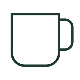 Illustration au trait d’une tasse
