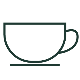 Illustration au trait d’une tasse