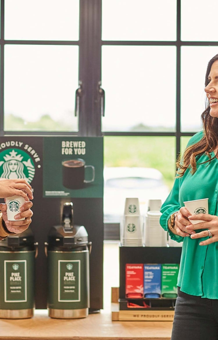 Commercial self-serve machines  Starbucks & Nestlé Professional