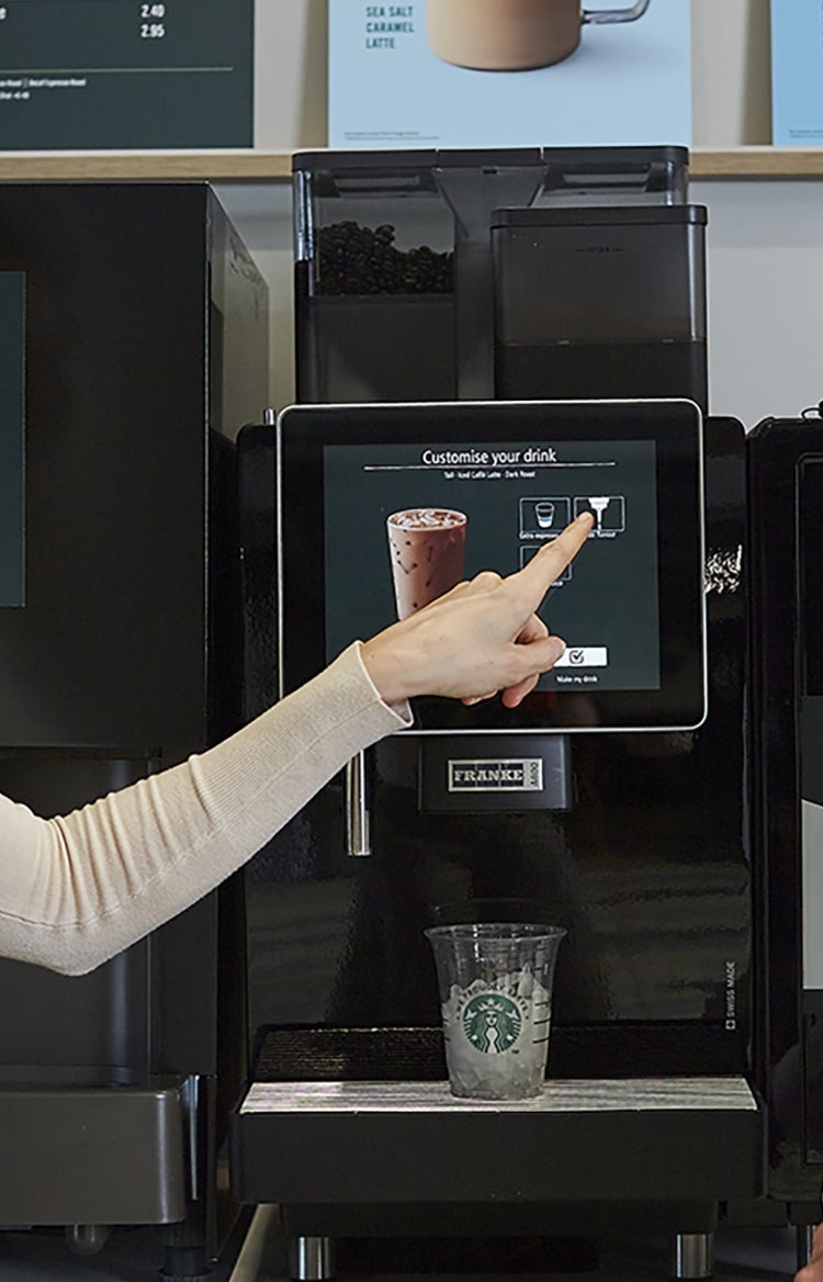 self serve coffee machine