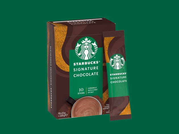 Sachet et emballage de chocolat Starbucks® Signature